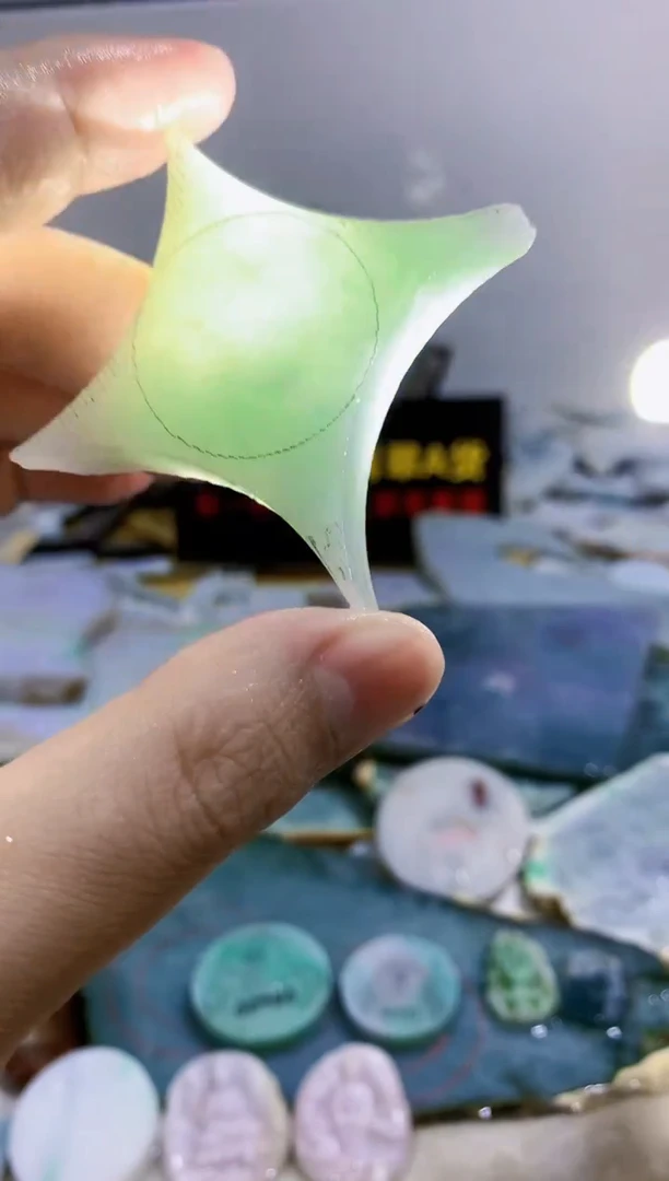 裸石翡翠0蒙0翡翠珠宝113