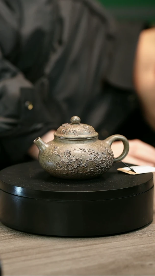 茶壶紫砂B***哥H2427陈春芬段泥梅花容天