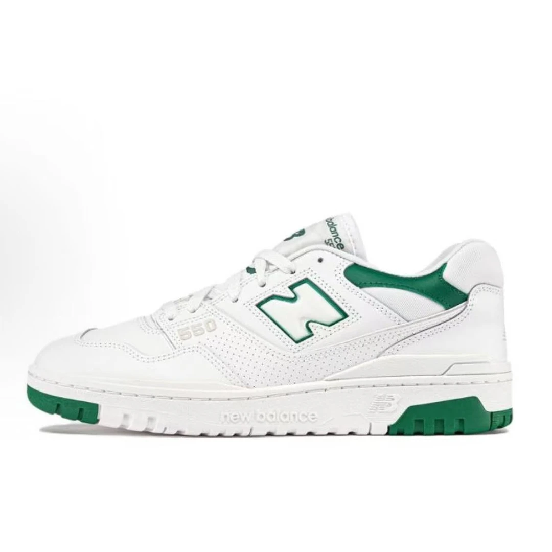 NEW BALANCE NB男女550系列夏季复古运动休闲板鞋小白鞋BB550SWB