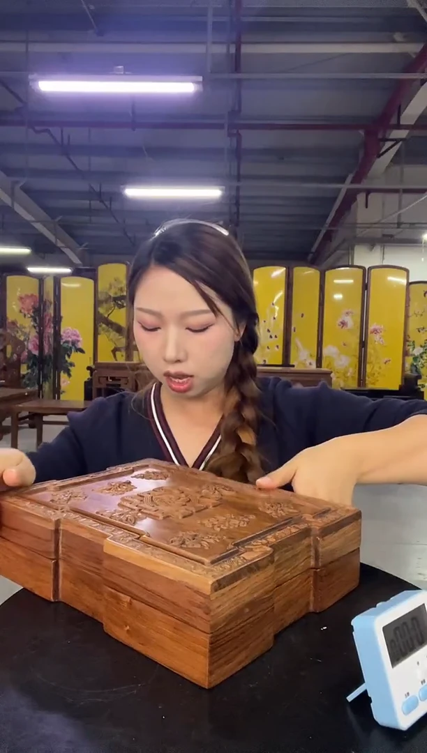 木海**长DZ1032-P7MK--福寿长方盒（拍）160250