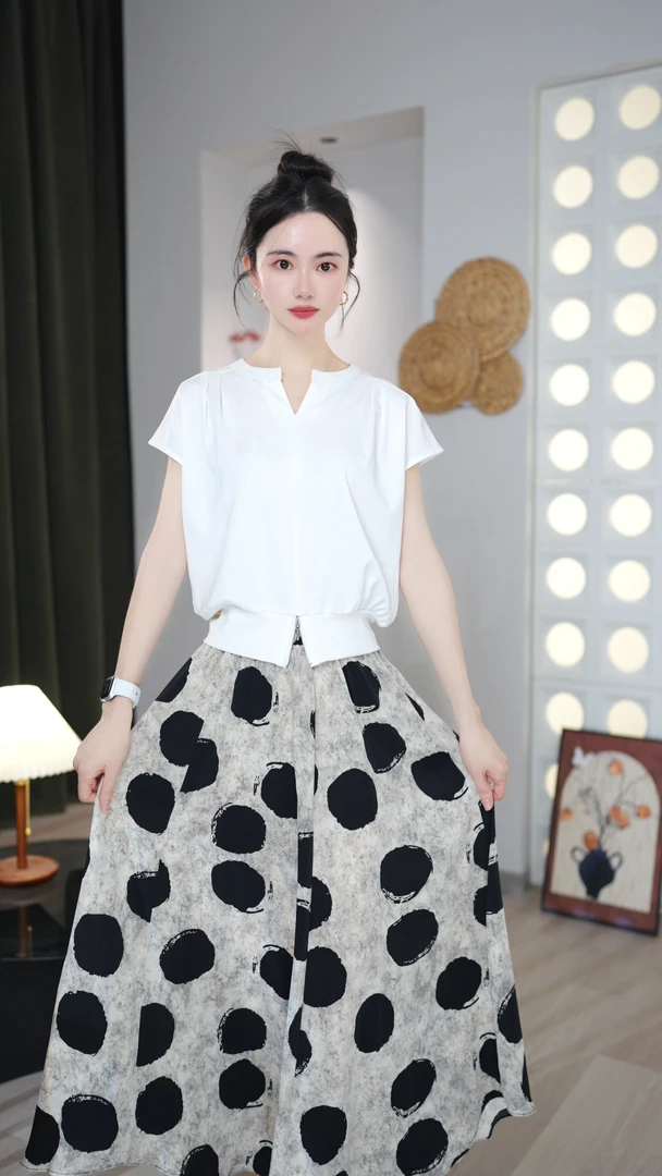 新款夏季半身裙显瘦气质减龄连衣裙高腰裙子