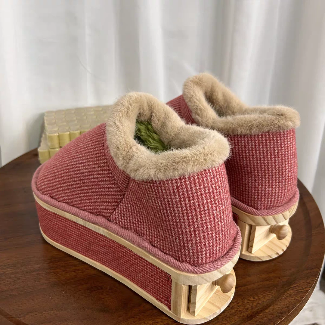 艾灸鞋明火足灸居家艾灸实木温灸可行走灸鞋