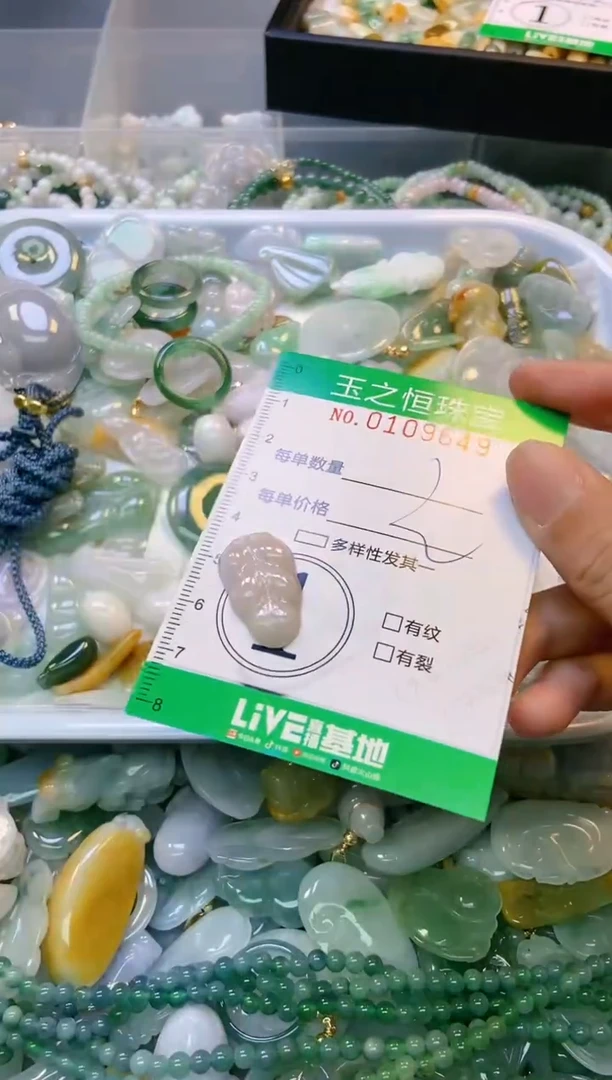 翡翠未镶嵌颈饰闪购0109649