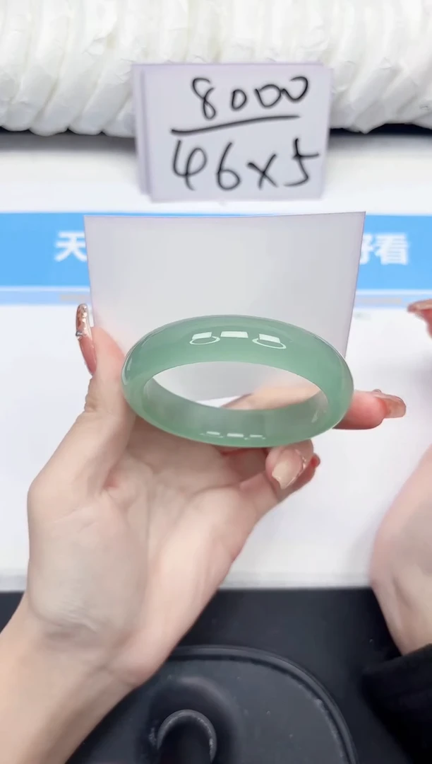 未镶嵌手镯石英质玉36-54