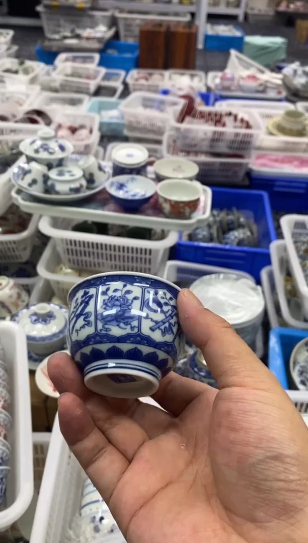 摆件陶景德陶瓷茶具容量约60