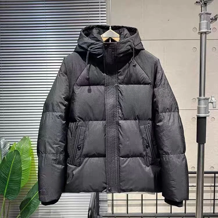 8029男士工装休闲冬季加厚连帽外套