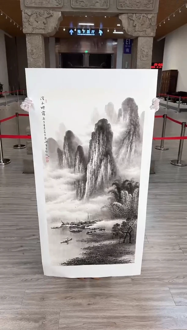 国画26赵隆轩艺术馆李庆兴老师作品