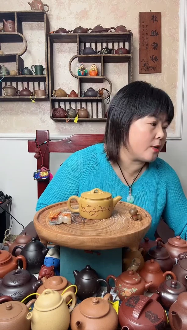 【闪购商品】紫砂茶壶段泥小鸟汉瓦