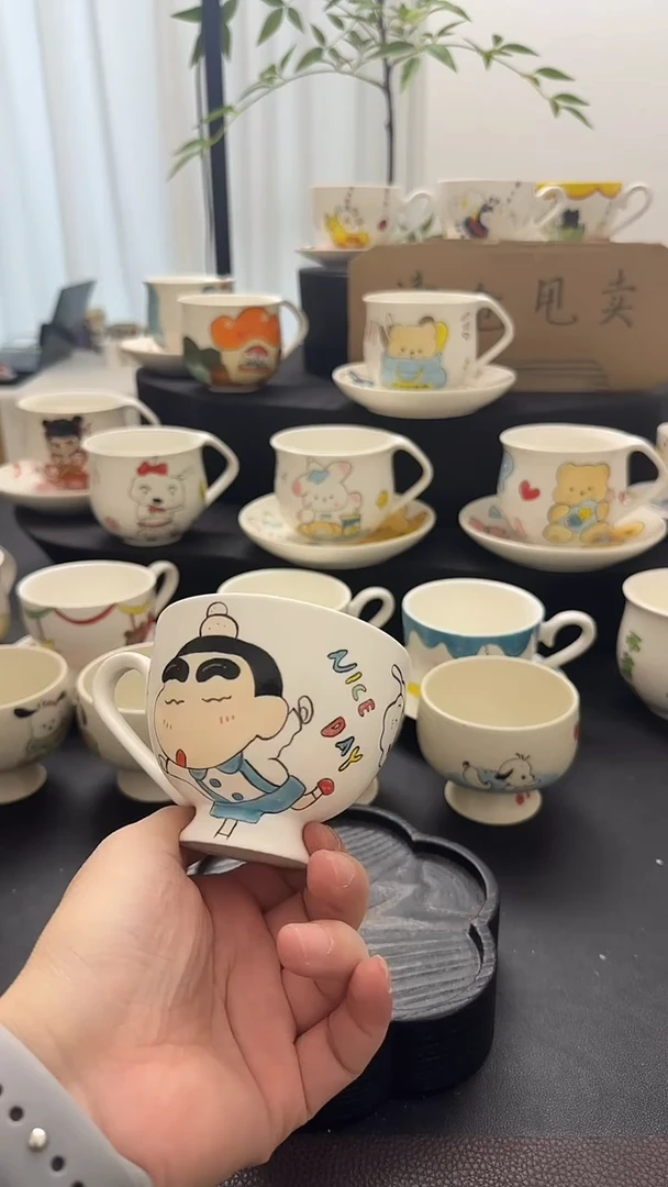 纯手工纯手工绘制陶瓷杯