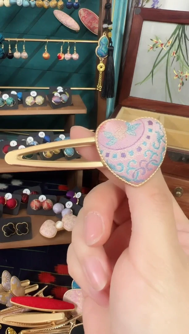 【闪购商品】【孤品年初五发】福寿绵长爱心鸭嘴夹