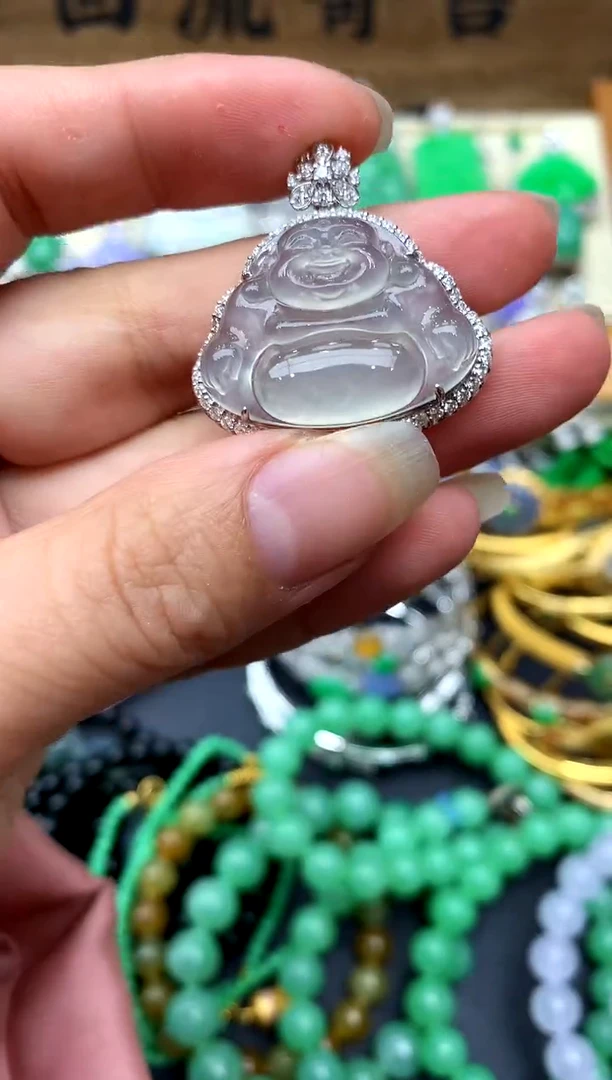 【闪购商品】翡翠颈饰18K金镶嵌324-中国好珍宝