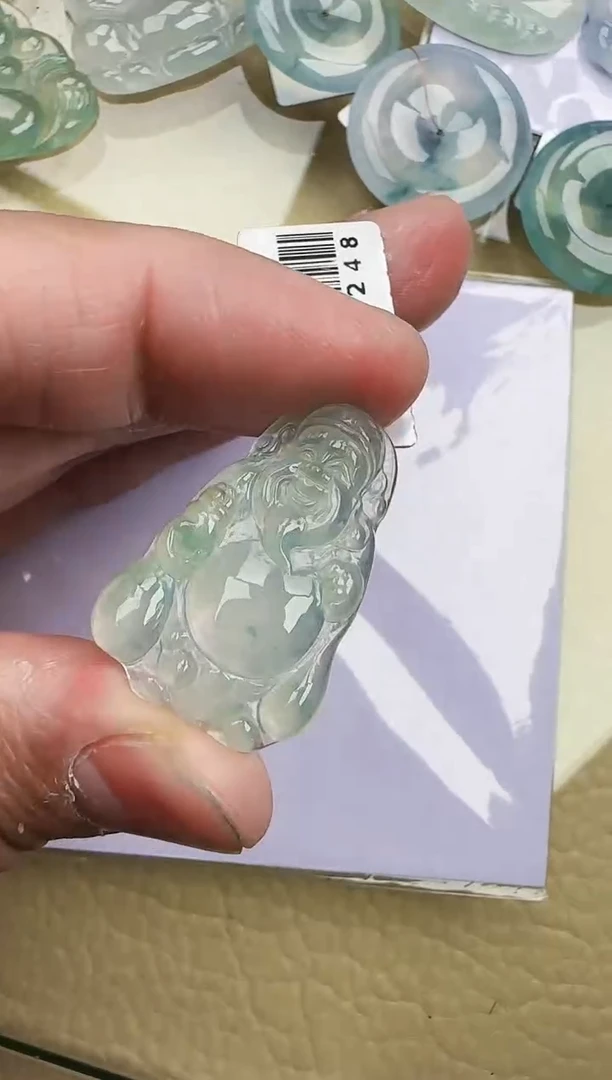 颈饰未镶嵌翡翠缅甸翡翠a货