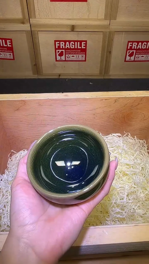 茶盏茶盏主人杯帝王绿将军