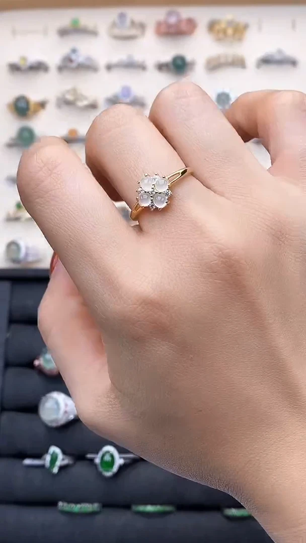 【闪购商品】翡翠戒指未镶嵌女款