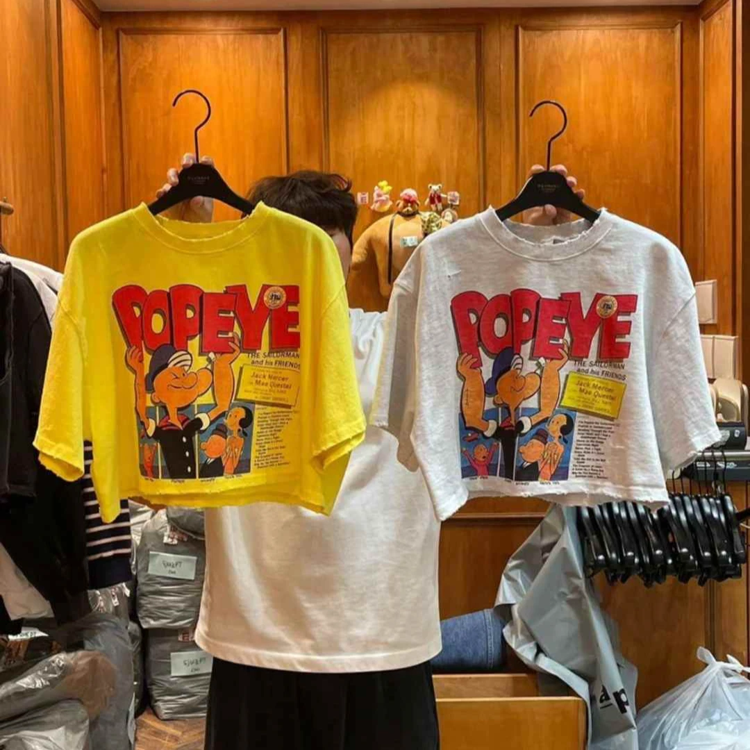 韩国东大门正品/公鸡家/新款T恤/大力水手/№退/Mina