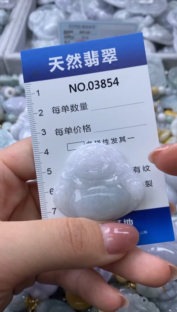 翡翠未镶嵌颈饰缅甸A货翡翠03854