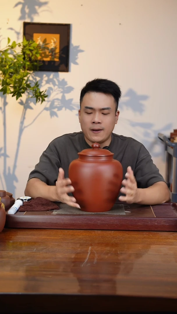 宜兴原矿紫砂茶叶罐