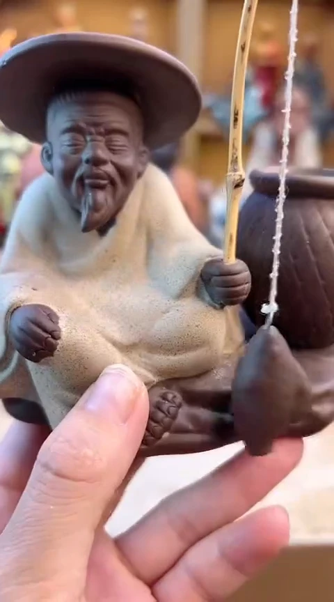 紫砂茶宠器闵茶宠摆件