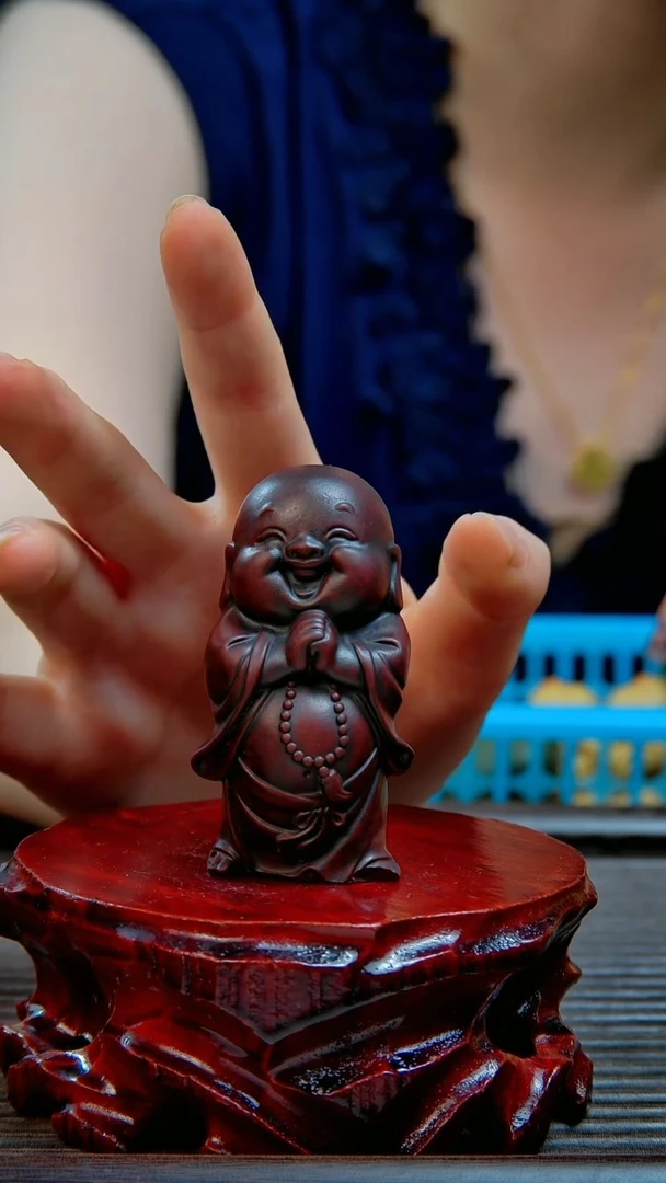 宜兴紫砂手工弥勒