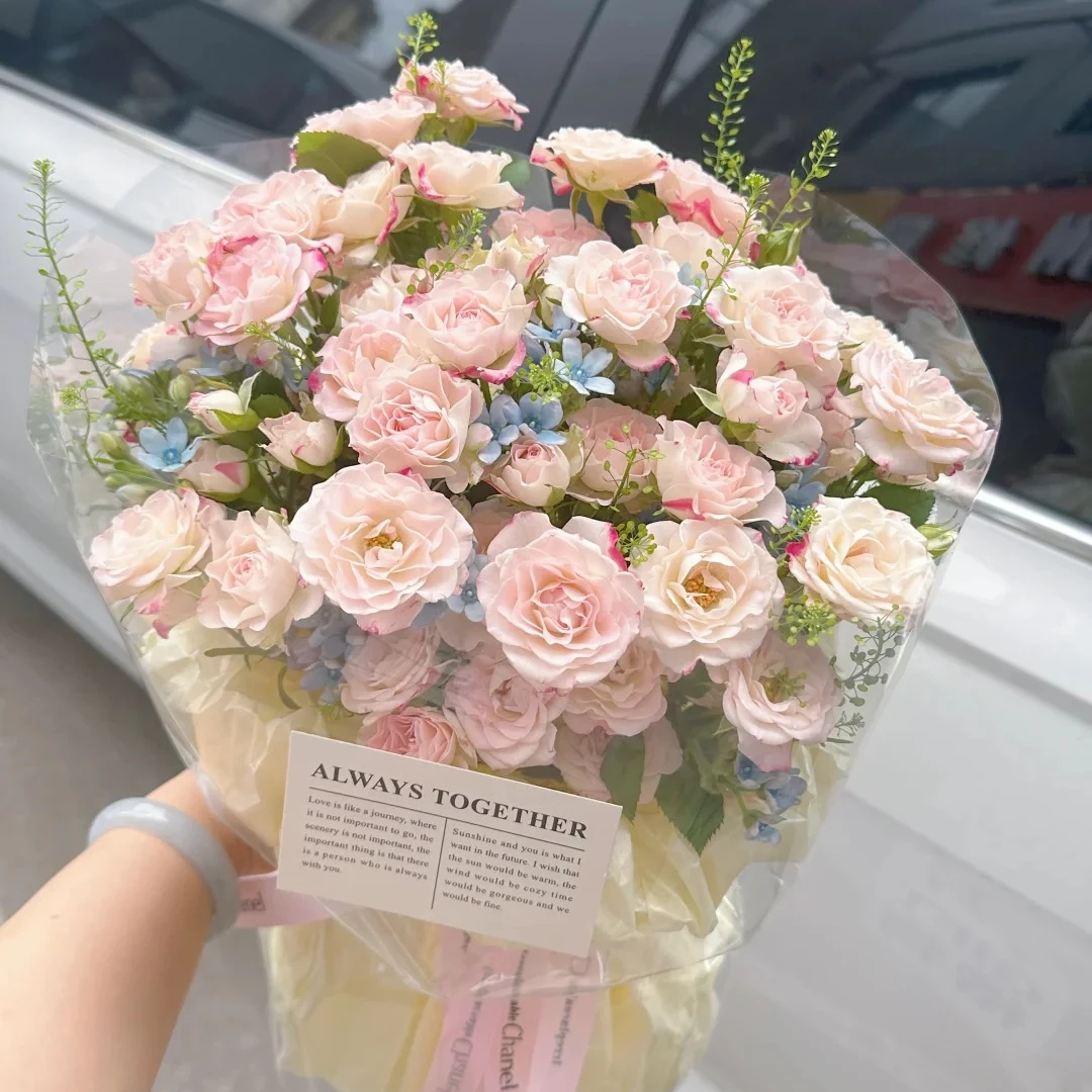 【40枝折射泡泡】云南鲜花 家居摆摊花店皆宜 昆明基地直发一单包邮