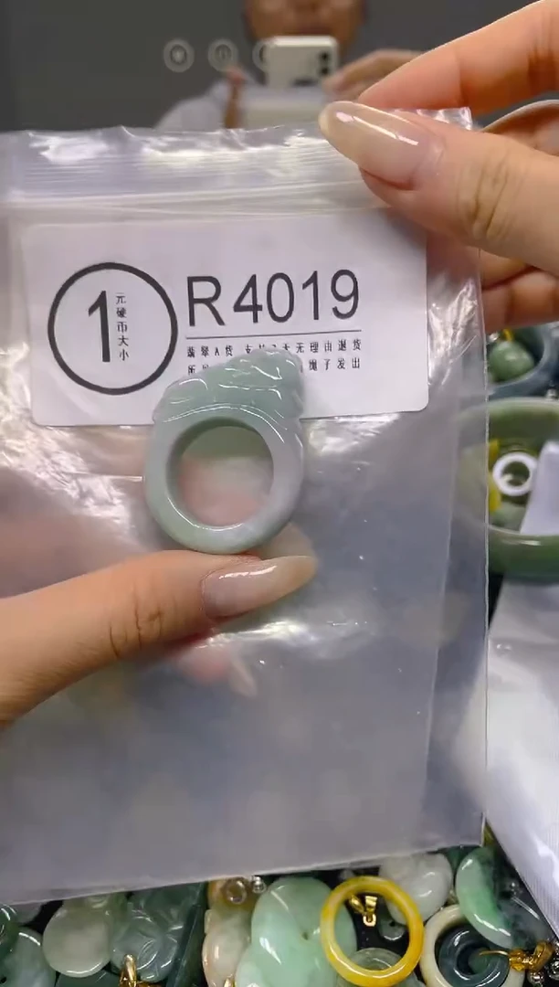 颈饰未镶嵌翡翠21MM/ R /翡翠A货，一件也是批发价