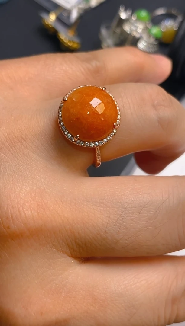 【闪购商品】翡翠耳饰银S925镶嵌天然A货翡翠1