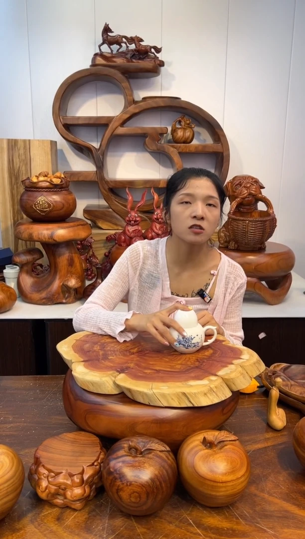 木血柏材质创意干泡