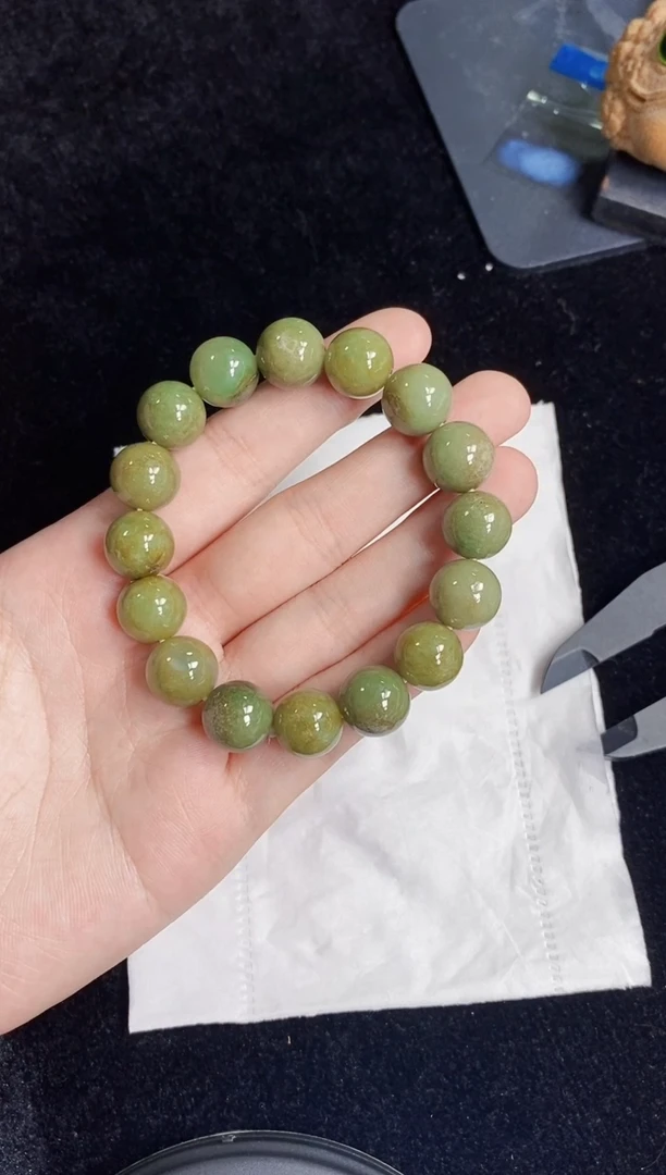 未镶嵌手串翡翠177号链接天然缅甸翡翠A货一物一证