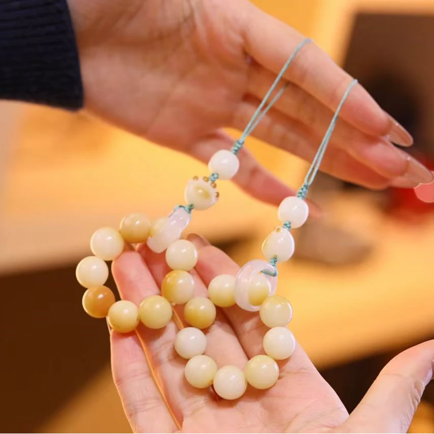 e112【菩提挂件】时尚新中式菩提圆满挂件气质小猫爪菩提跑环挂件