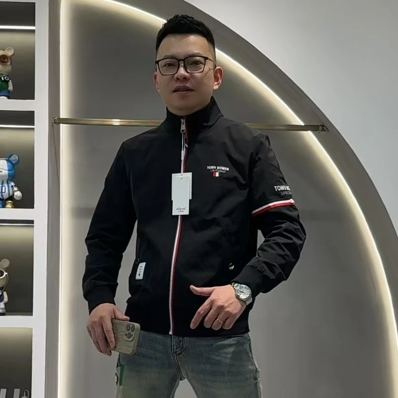 【飒叔重磅推荐】2025春季新款休闲时尚潮流男夹克外套322505