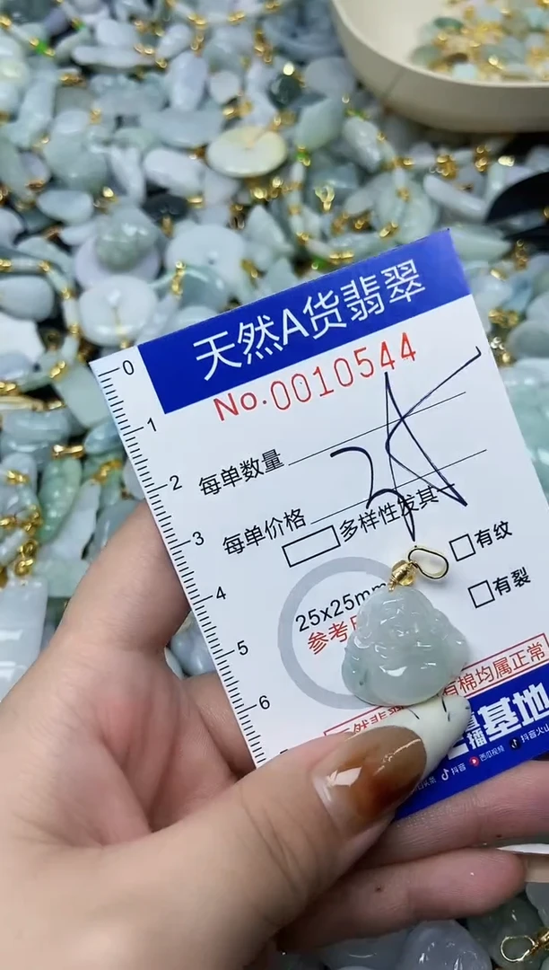 【闪购商品】翡翠颈饰未镶嵌天然A货翡翠