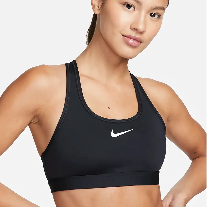 NIKE/耐克【万达NK】Nike Swoosh女子中强度速干运动内衣DX6822-010