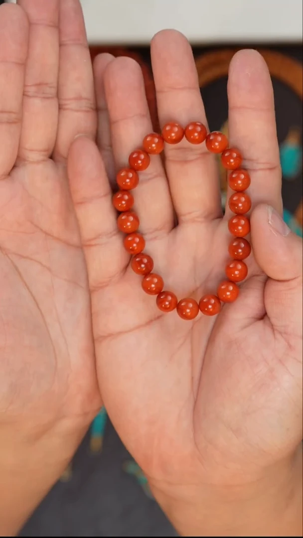 【闪购商品】南红玛瑙手串未镶嵌南红手串