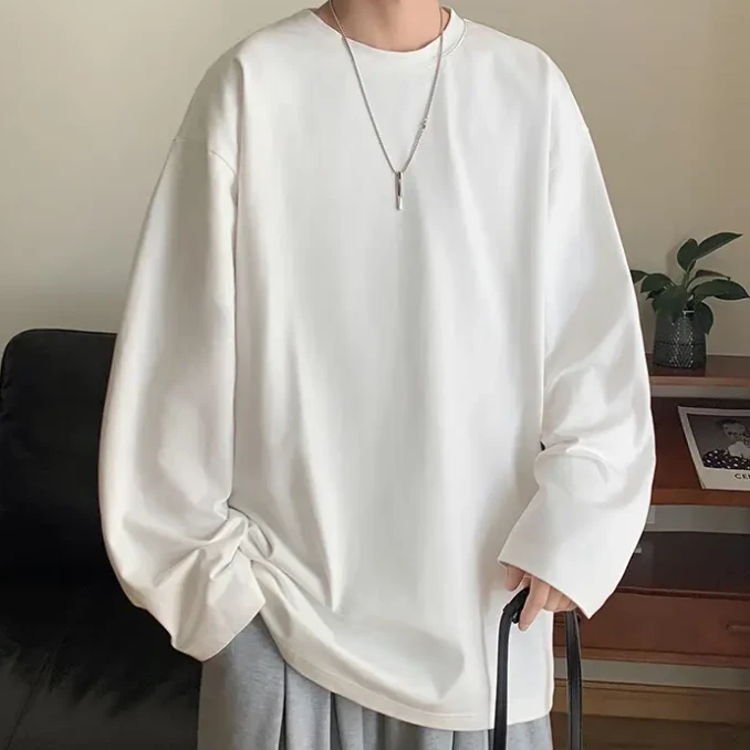 【机哥推荐】男士休闲商务衬衫纯色款蓝白两色