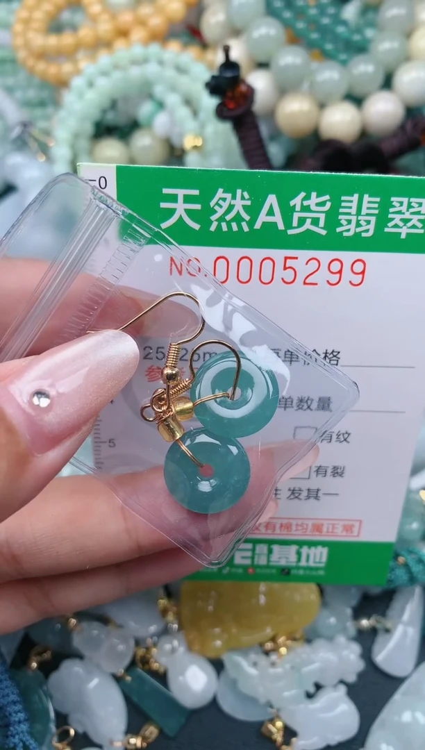 翡翠未镶嵌颈饰.0005299