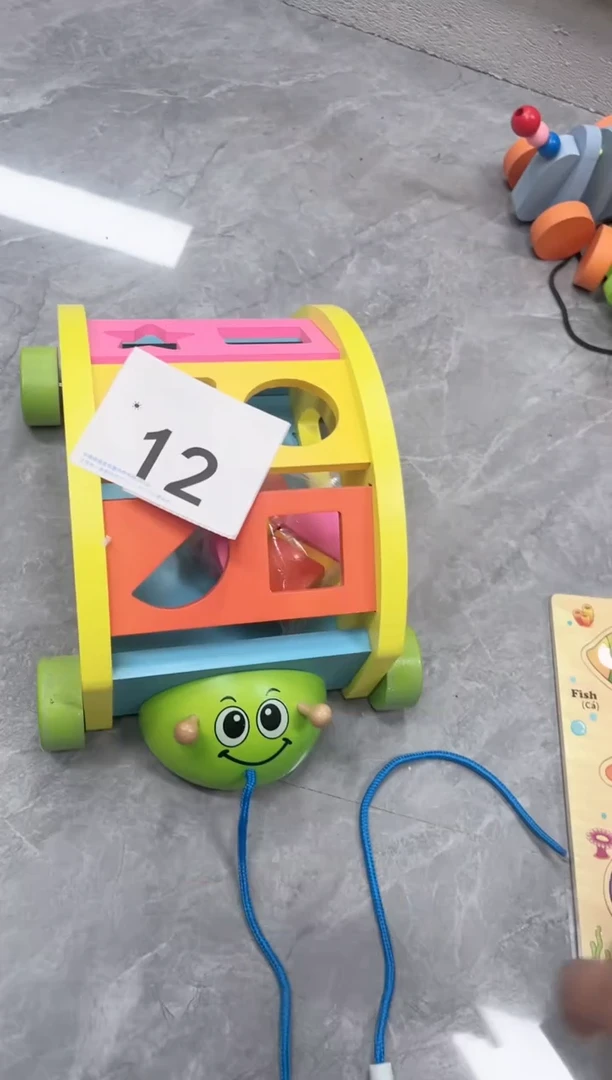 木木质瓢虫拉车12