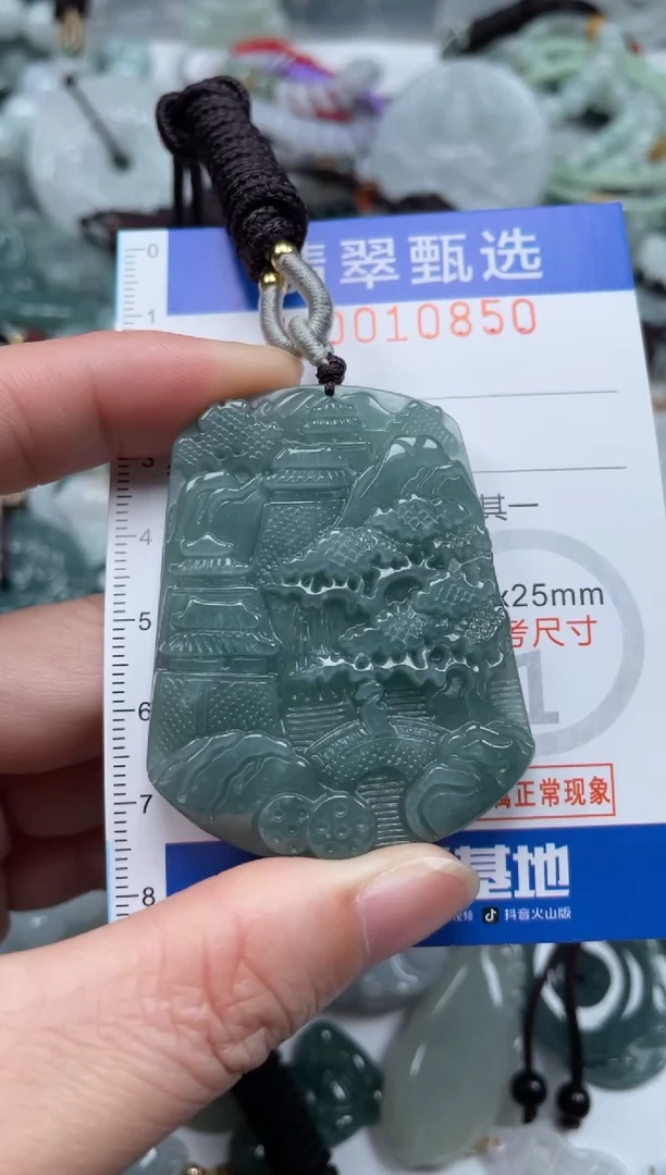 颈饰未镶嵌翡翠10850