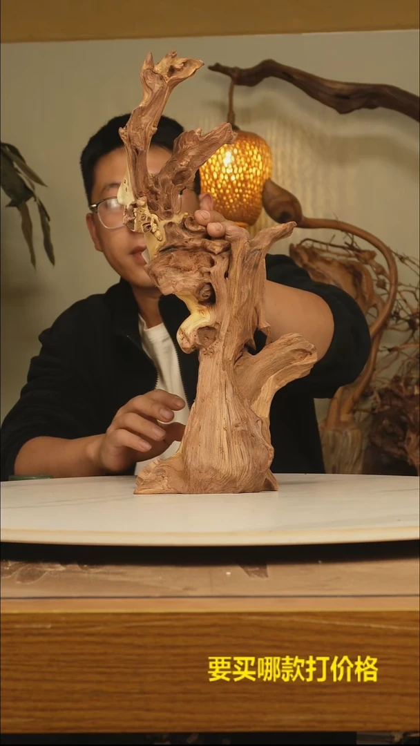 木用****9根雕摆件389