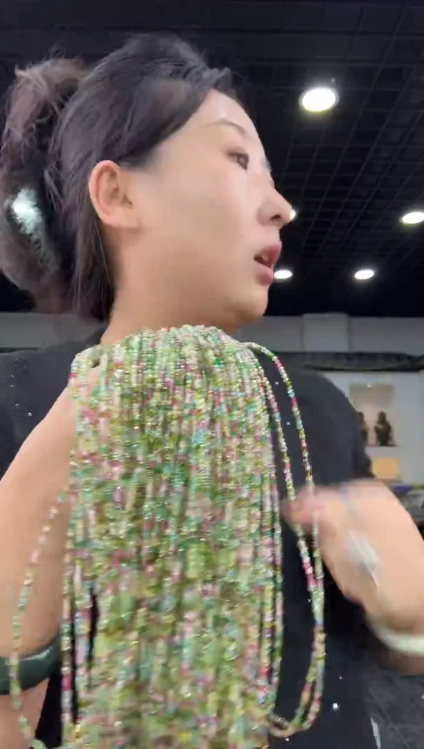 颈饰未镶嵌碧玺碧玺多宝妈妈链