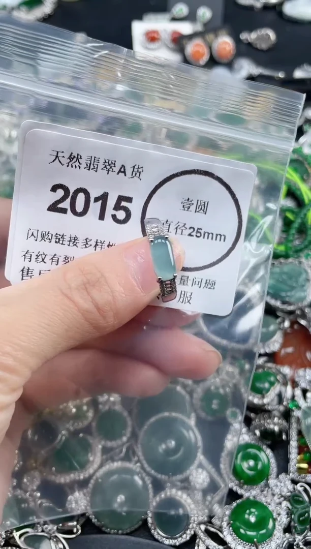 颈饰合金翡翠2015
