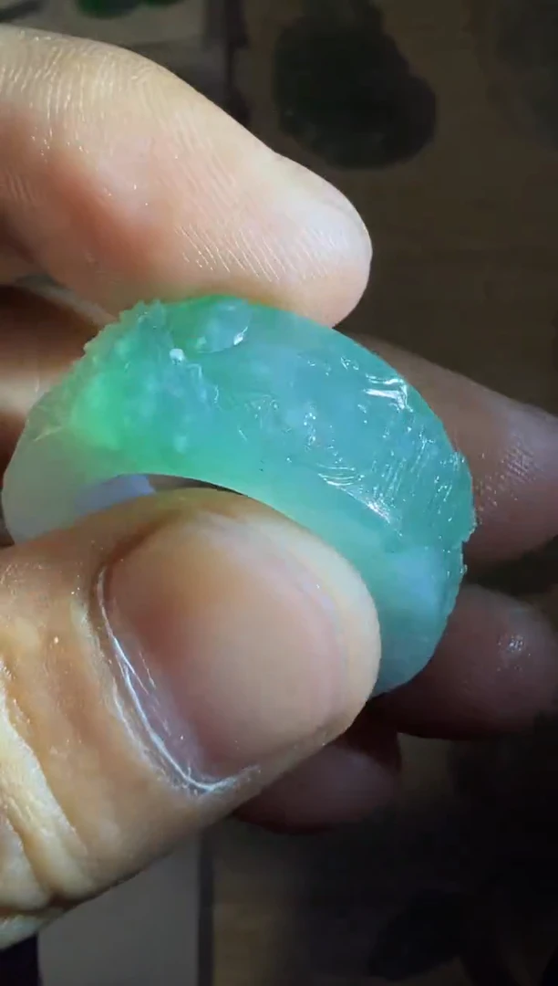 未镶嵌定制翡翠翡翠戒指