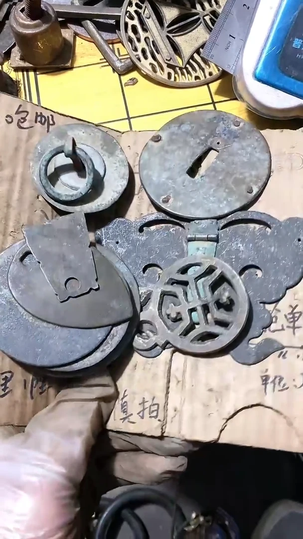 金属工艺摆件民俗杂件二手旧货默认瑕疵（品相以直播展示为准）