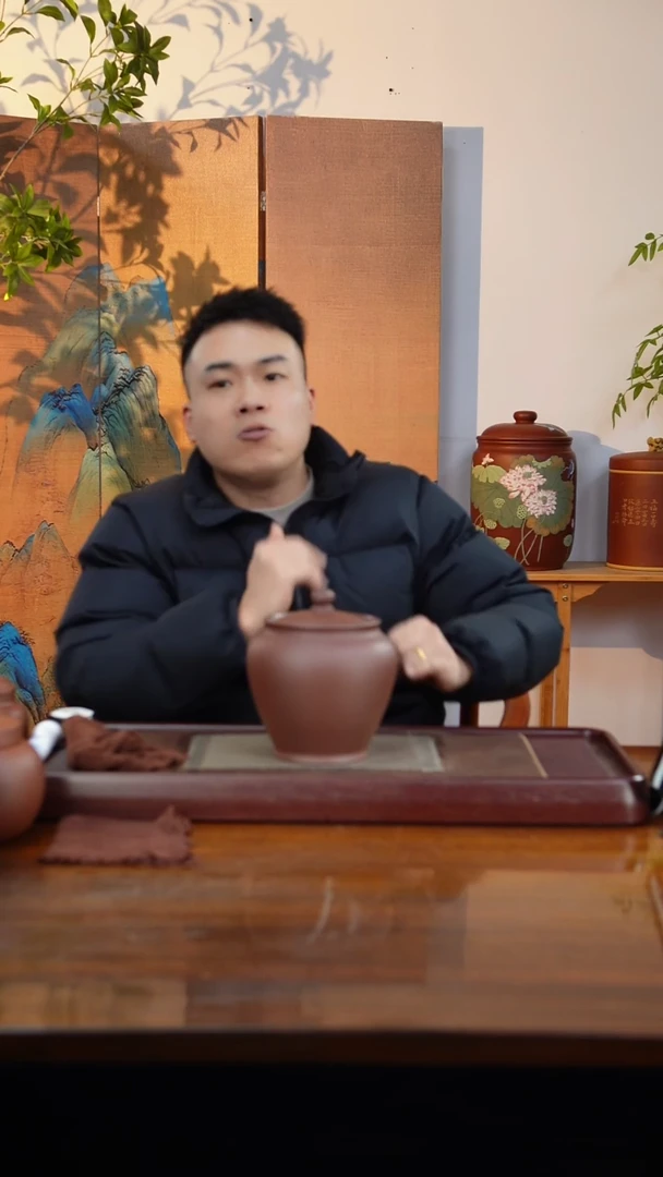 宜兴原矿紫砂茶叶罐