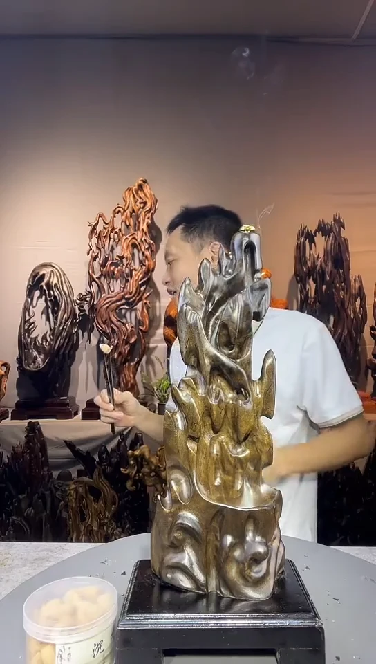 金丝楠金丝楠小叶桢楠随行摆件25