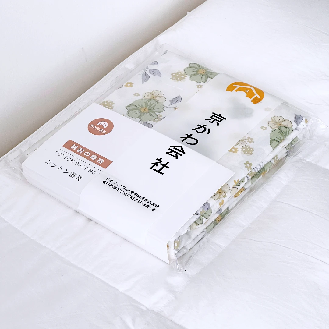 【京かわ会社】匹马棉床单 纯棉加厚大床单 雨季逢春