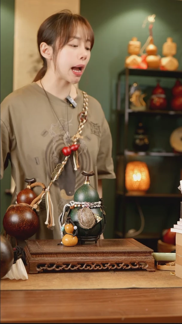 327号精品天然大漆酒葫芦一物一拍~