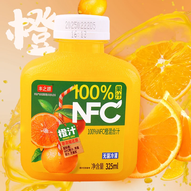 丰之源100%NFC橙混合果汁325ml