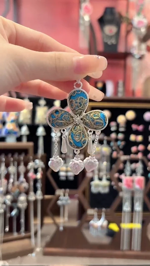 织绣 云织谣民族风精美饰品  67