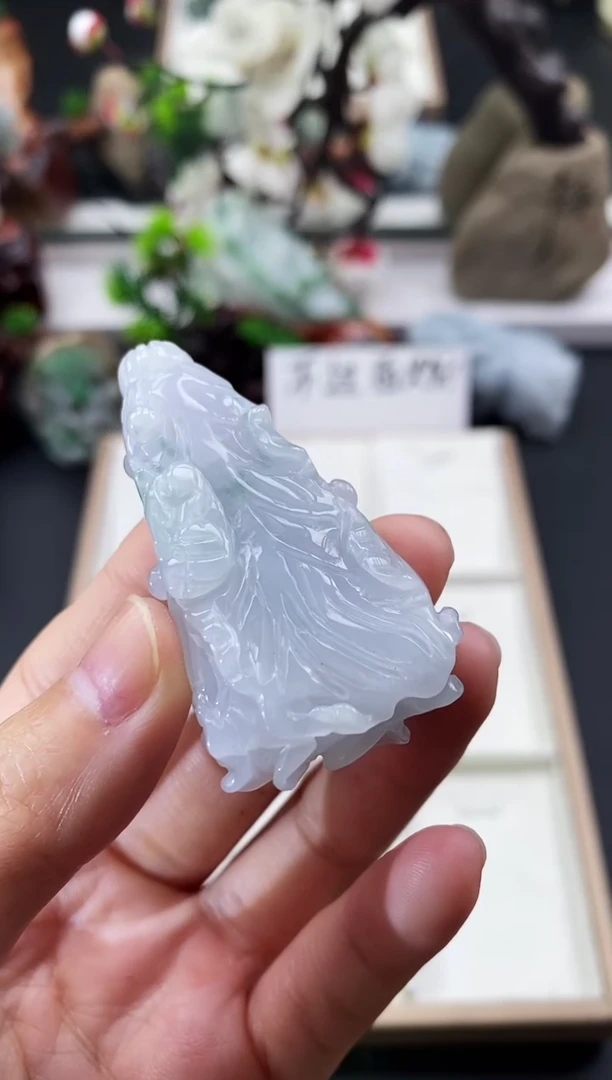 颈饰未镶嵌翡翠天然缅甸A货翡翠
