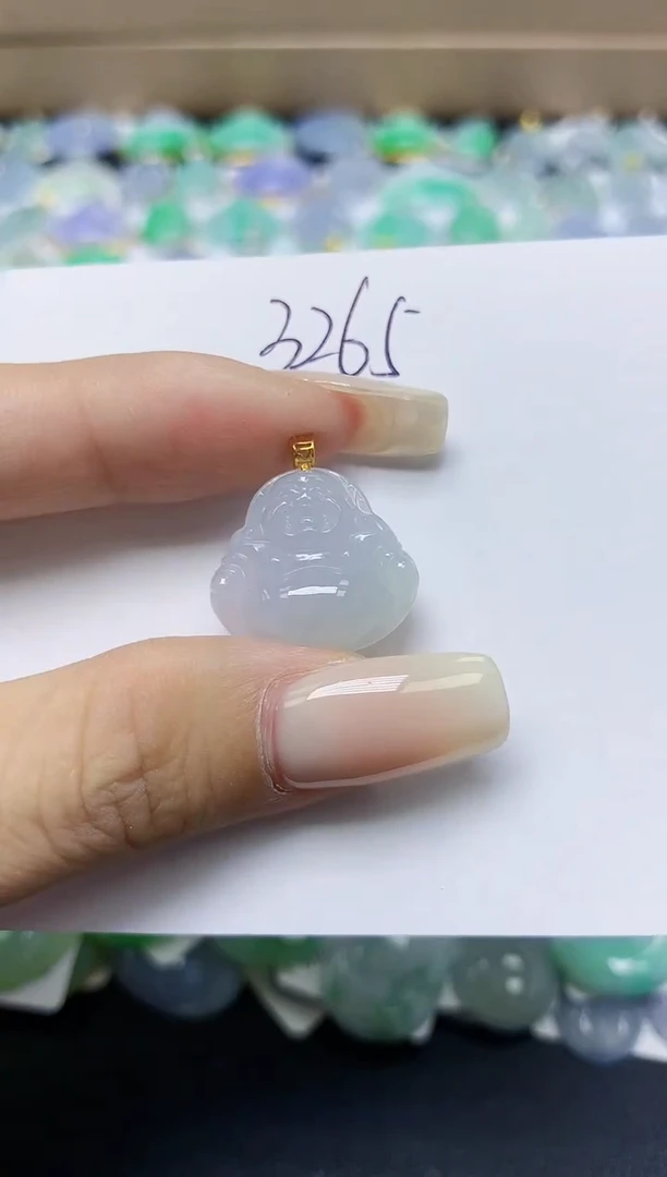 翡翠未镶嵌颈饰 天然缅甸翡翠A货